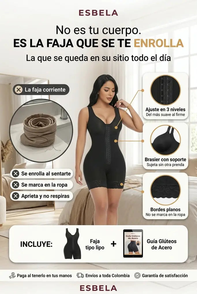 Prenda de Uso Diario - Cómoda y Firme Todo el Día - Ebook "Gluteos de Acero" de Regalo