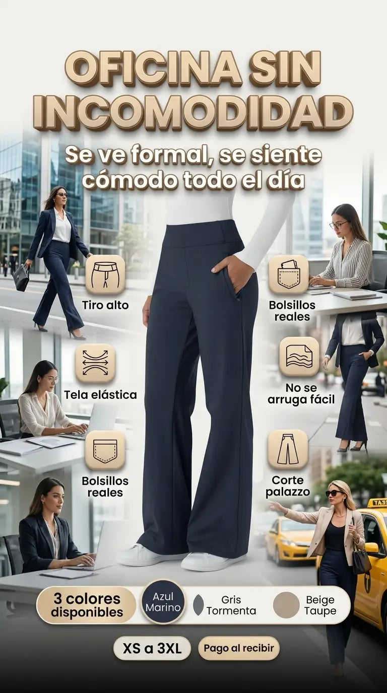 Sorella Pants - Pantalon Elegante y Versatil Para Cualquier Ocasion - HOY 30% OFF